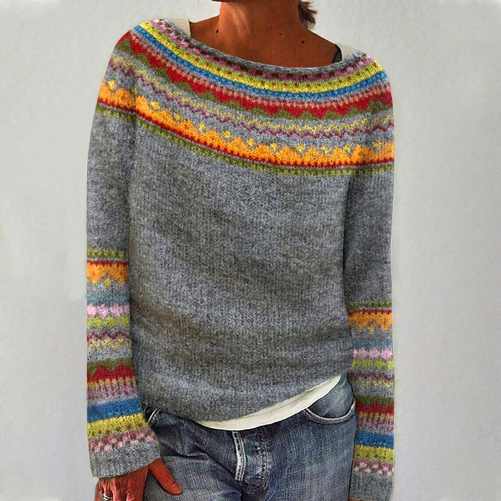 Rosalie | Retro Knitted Sweater