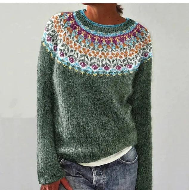 Rosalie | Retro Knitted Sweater