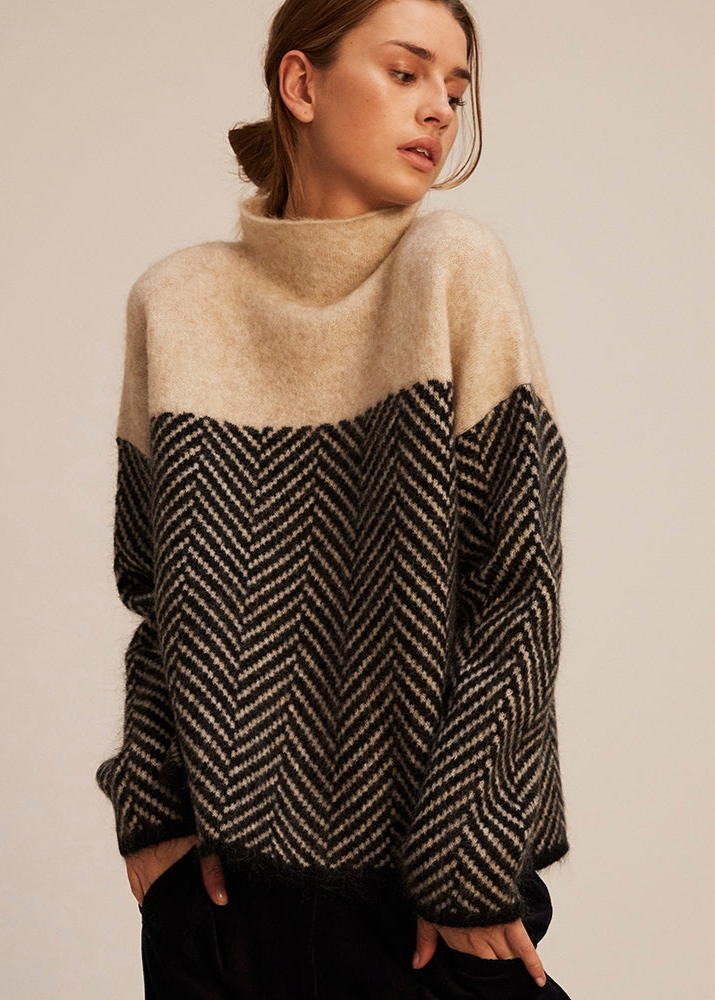 Malene™ - Elegant Turtleneck Sweater