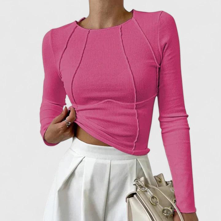 Rozminda™ - Chic Long Sleeve Top