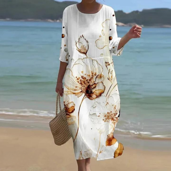 Miranda Stylish Floral Maxi Dress
