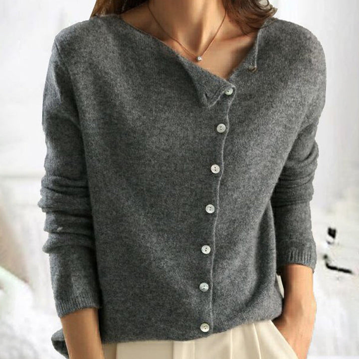 Alfonsa™ - Elegant Cashmere Cardigan