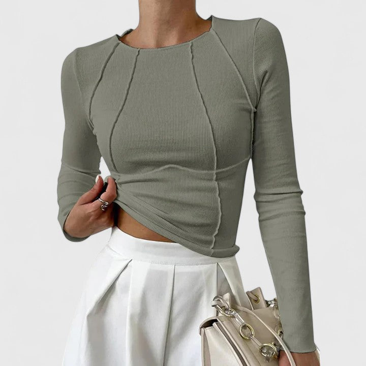 Rozminda™ - Chic Long Sleeve Top