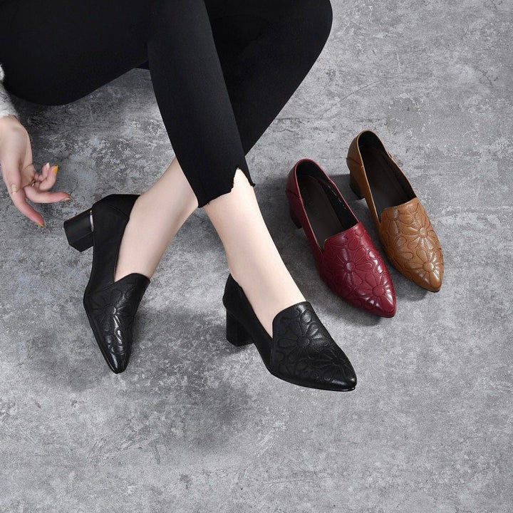 Olene™ - Sophisticated Vegan Leather Pumps