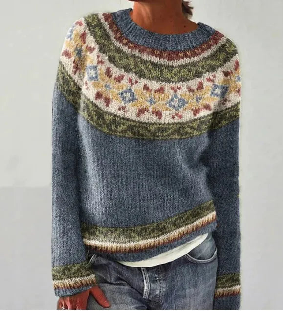 Rosalie | Retro Knitted Sweater