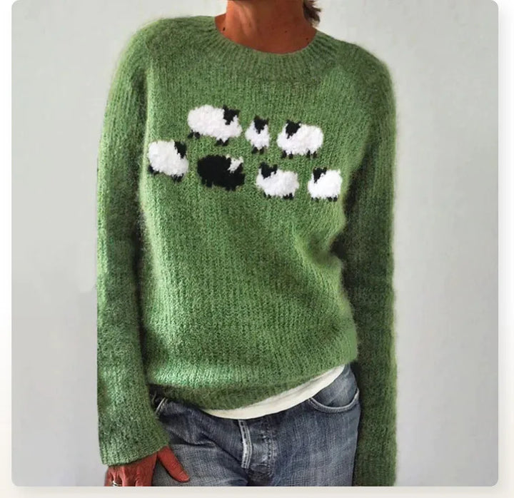 Rosalie | Retro Knitted Sweater