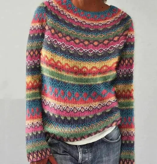 Rosalie | Retro Knitted Sweater