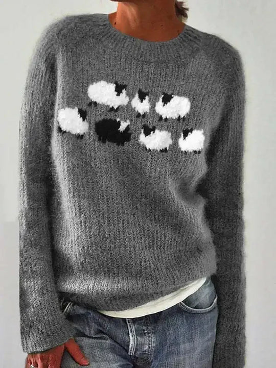 Rosalie | Retro Knitted Sweater