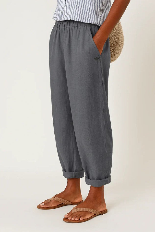 Romina™ - Timeless Linen-Cotton Trousers