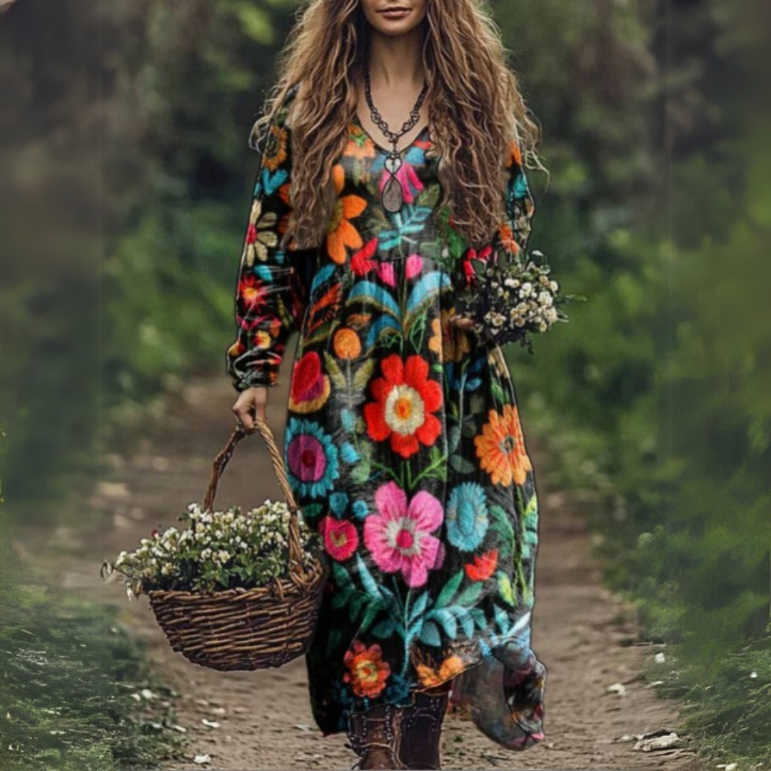 Juri Long Sleeve Dress