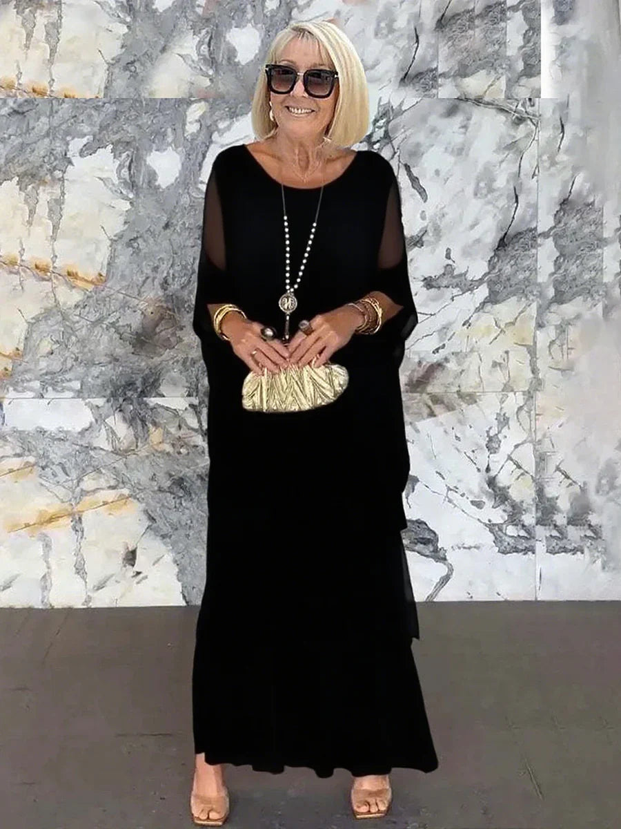 Fiona Gradient Clover Art Print Dress