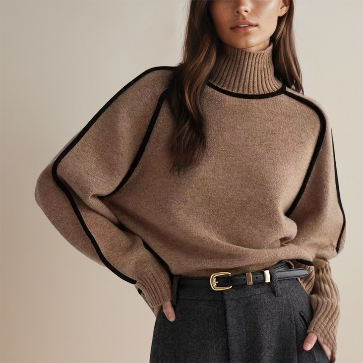 Lina™ - Sophisticated Turtleneck Sweater