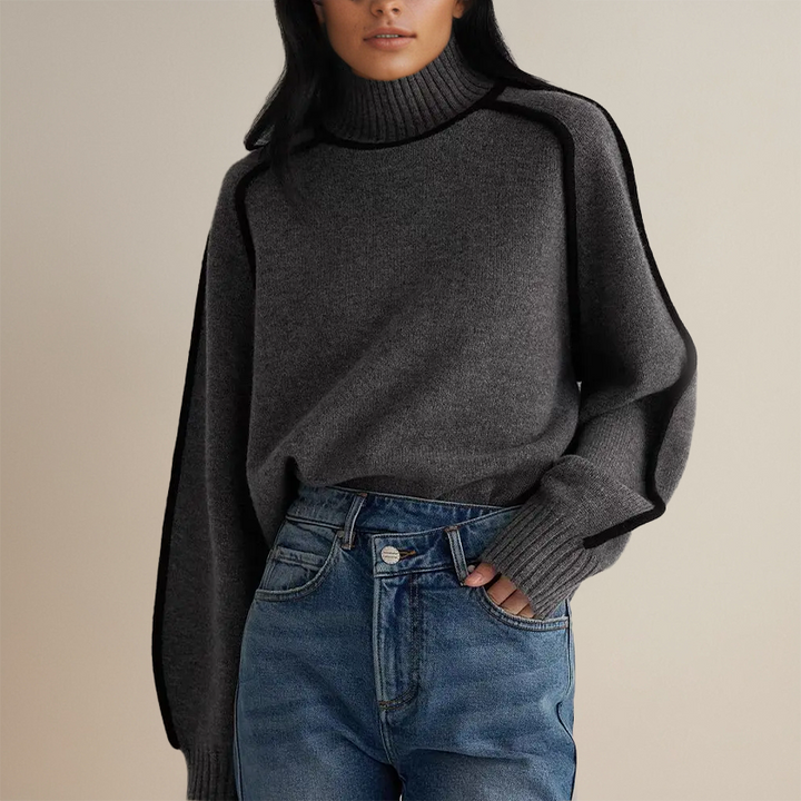 Lina™ - Sophisticated Turtleneck Sweater
