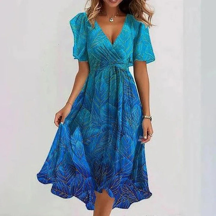 Yana™ - Elegant Colorful Dress