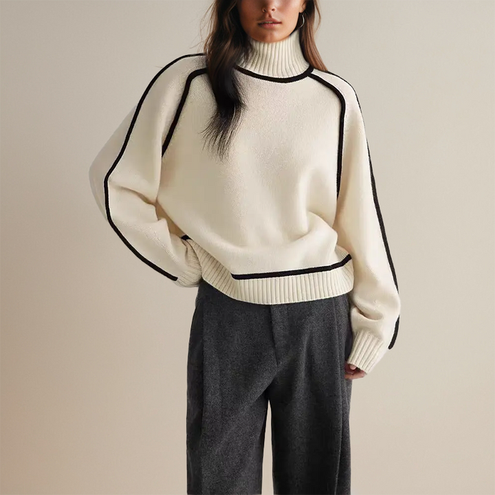 Lina™ - Sophisticated Turtleneck Sweater