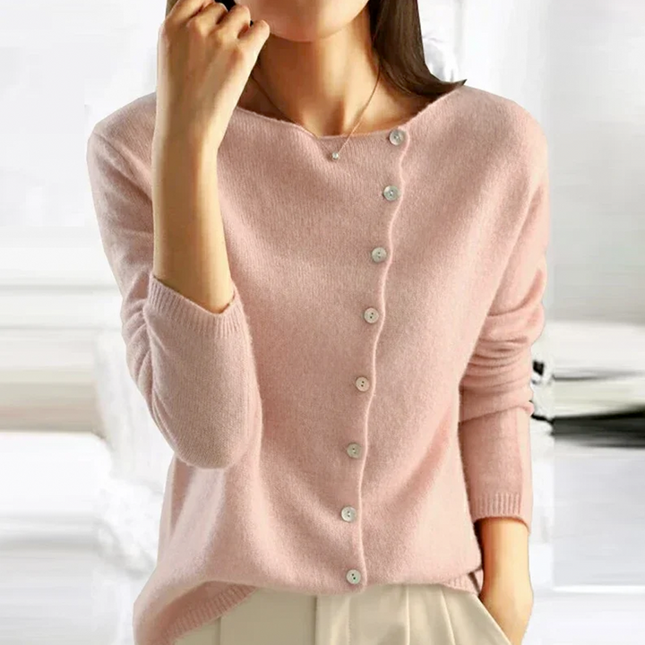 Alfonsa™ - Elegant Cashmere Cardigan