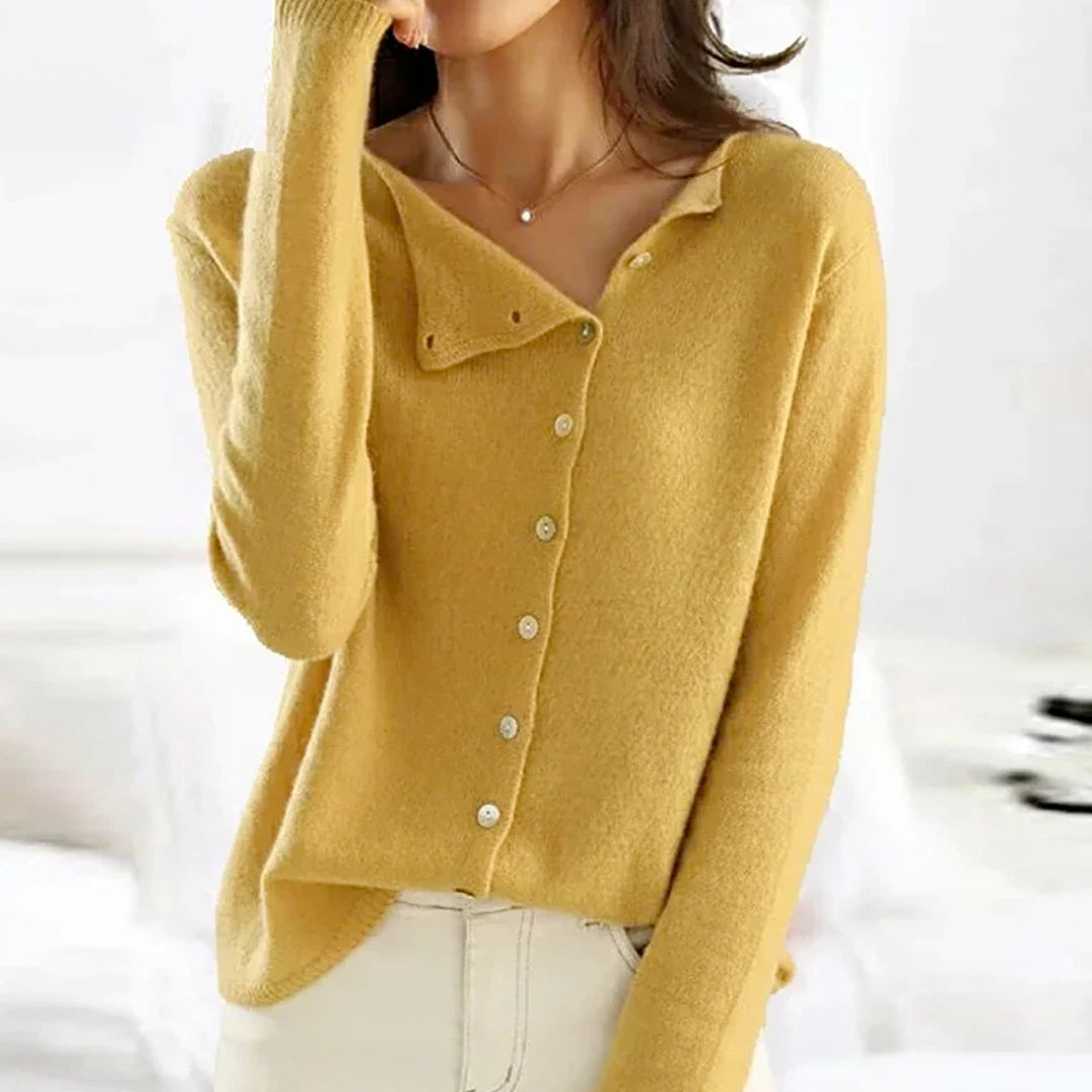 Alfonsa™ - Elegant Cashmere Cardigan