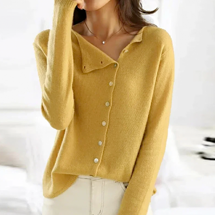 Alfonsa™ - Elegant Cashmere Cardigan