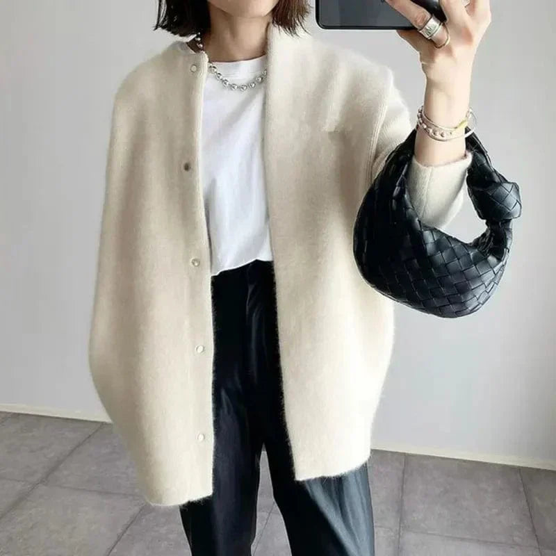 Vanna™ - Elegant Knit Jacket