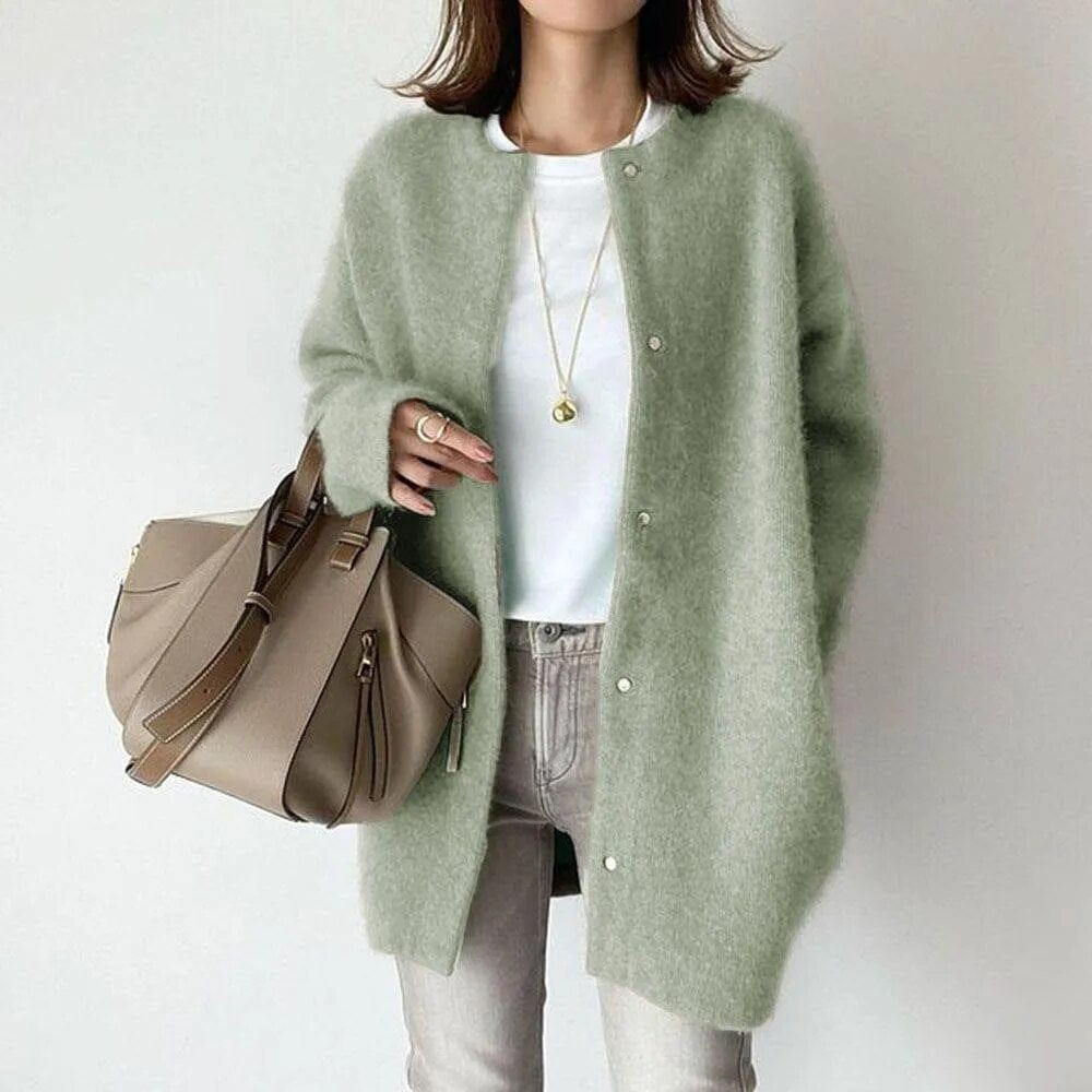 Vanna™ - Elegant Knit Jacket